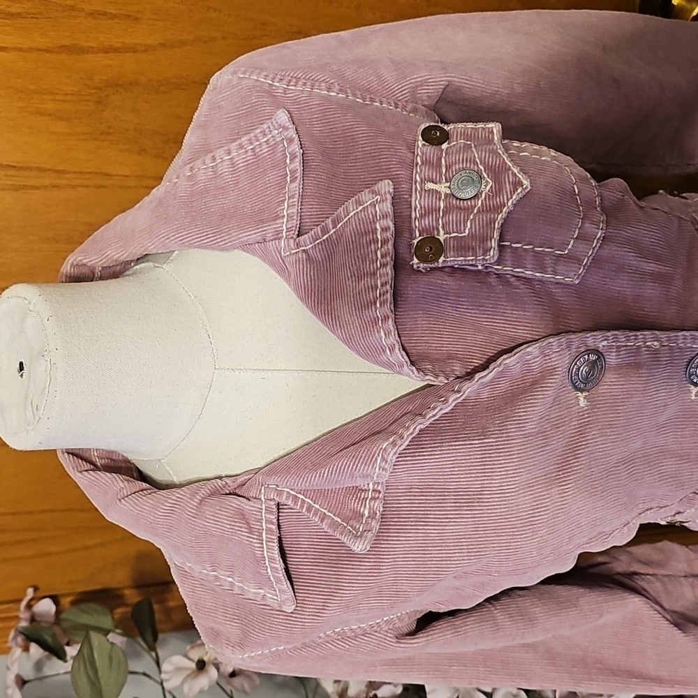True Religion Pink Corduroy Jacket - Picture 2 of 8